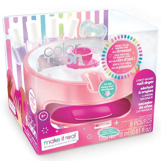 Make It Real™ Color Fusion Light Magic Nail Dryer Set